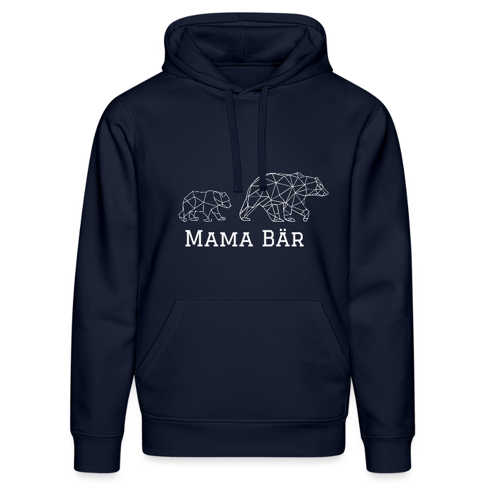 Mama Bär - Bio Unisex Hoodie - French Navy