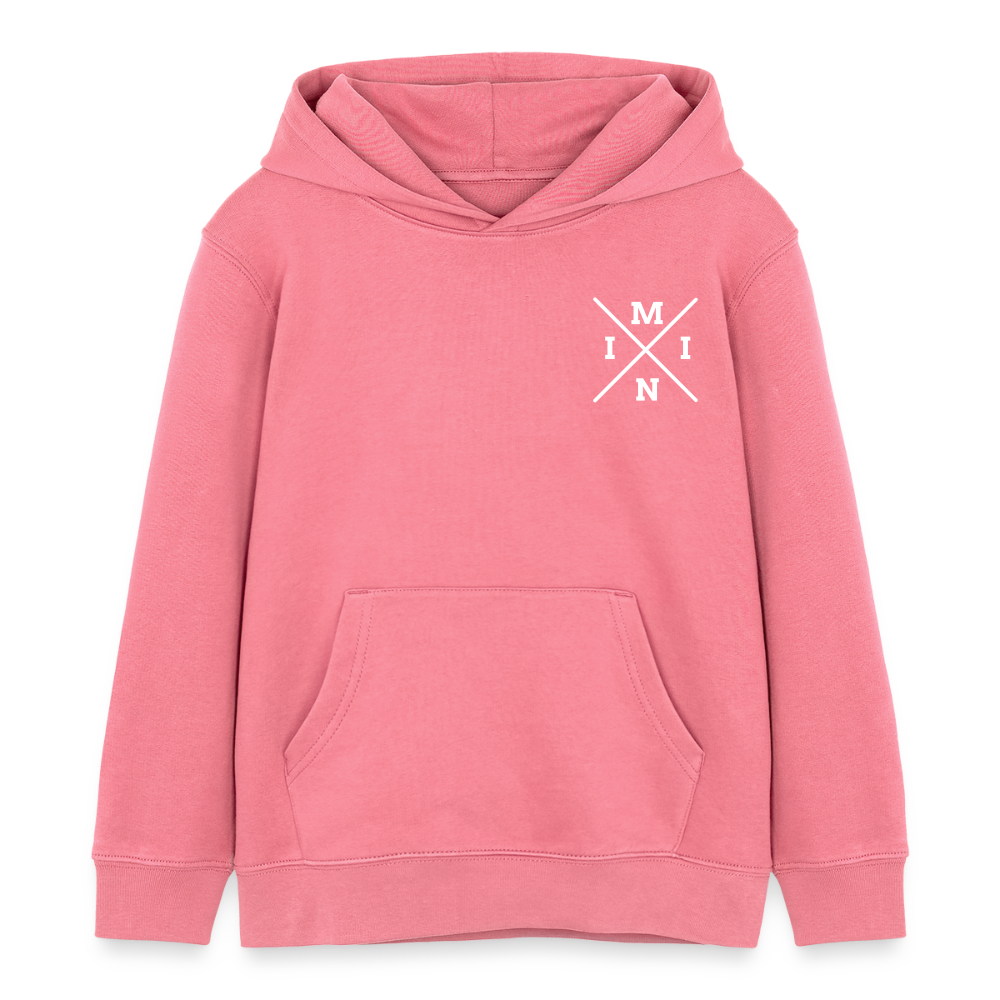 Mini - Kinder Bio-Hoodie - Pink 