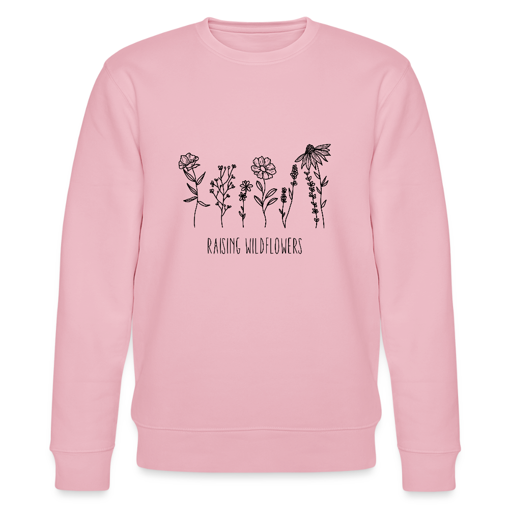 Raising Wildflowers - Bio Unisex Sweatshirt - Hellrosa