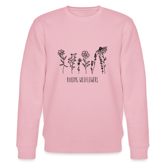 Raising Wildflowers - Bio Unisex Sweatshirt - Hellrosa