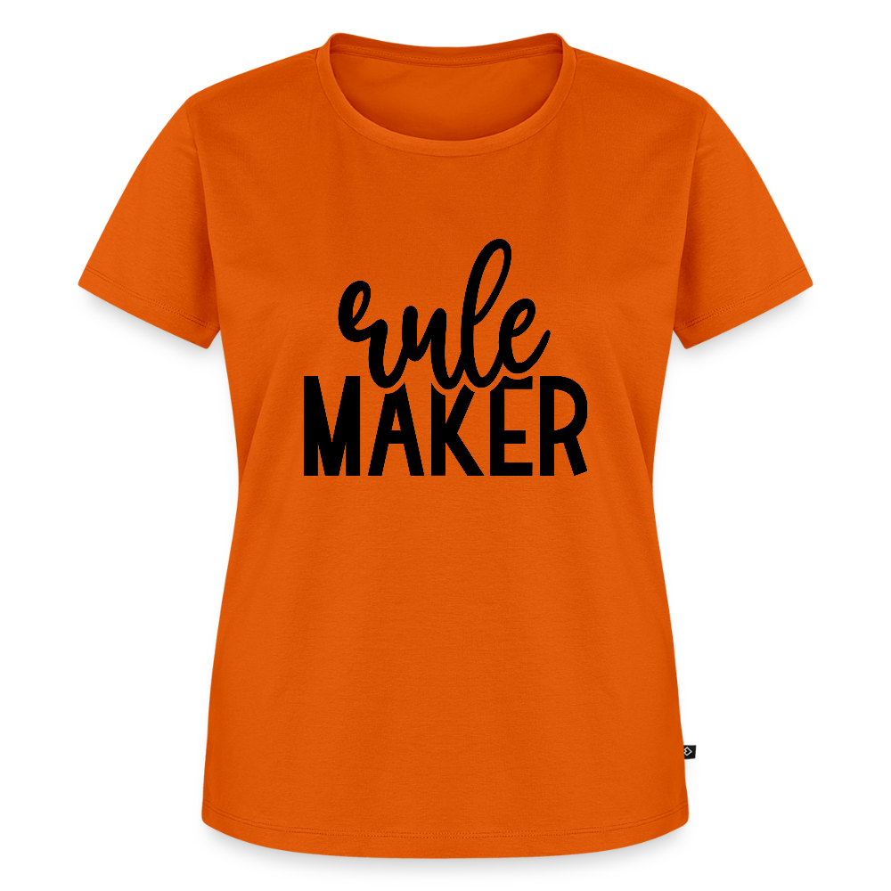 Rule Maker - Frauen Premium T-Shirt - Orange 