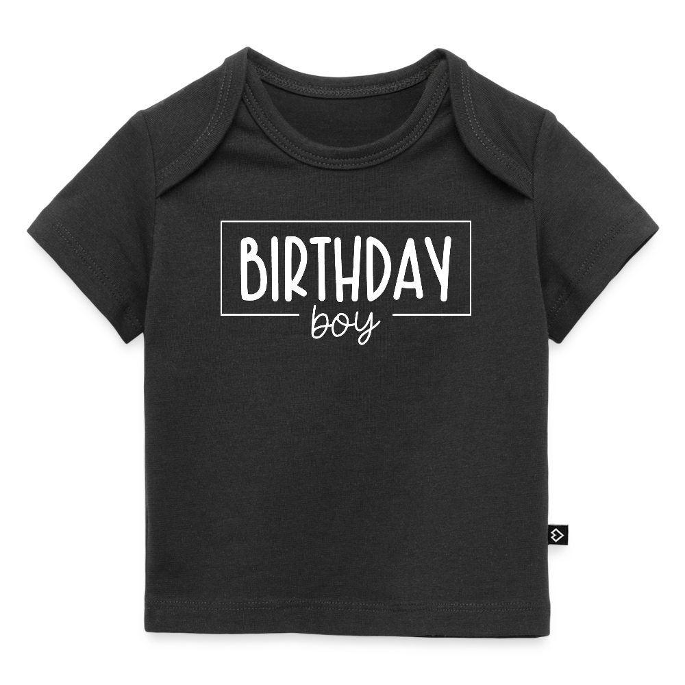 Birthday boy - Baby Bio-T-Shirt - Schwarz