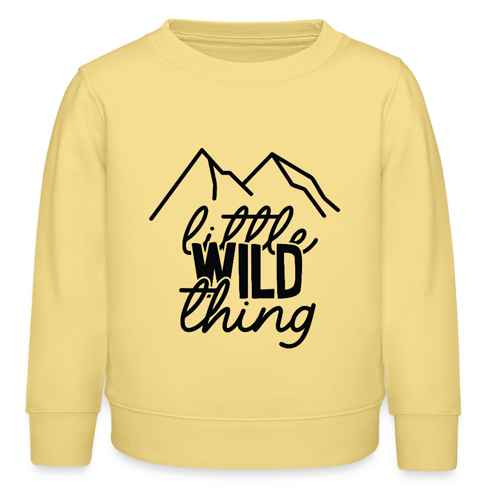 little wild thing -  Bio Kinder Sweatshirt - Gelb Viva 