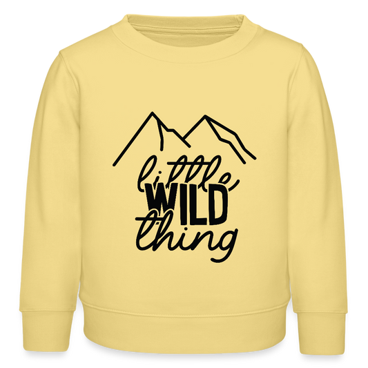 little wild thing -  Bio Kinder Sweatshirt - Gelb Viva 