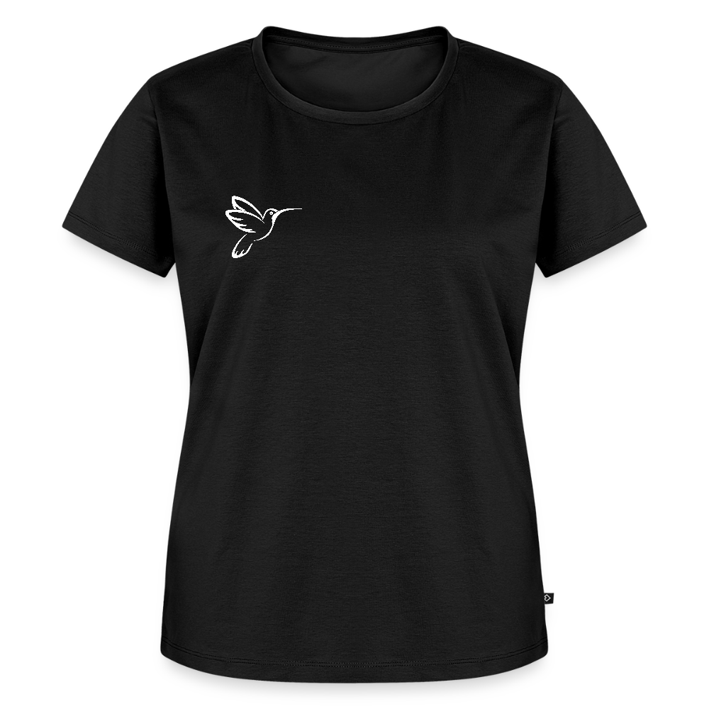 Kolibri - Bio Frauen T-Shirt - Schwarz