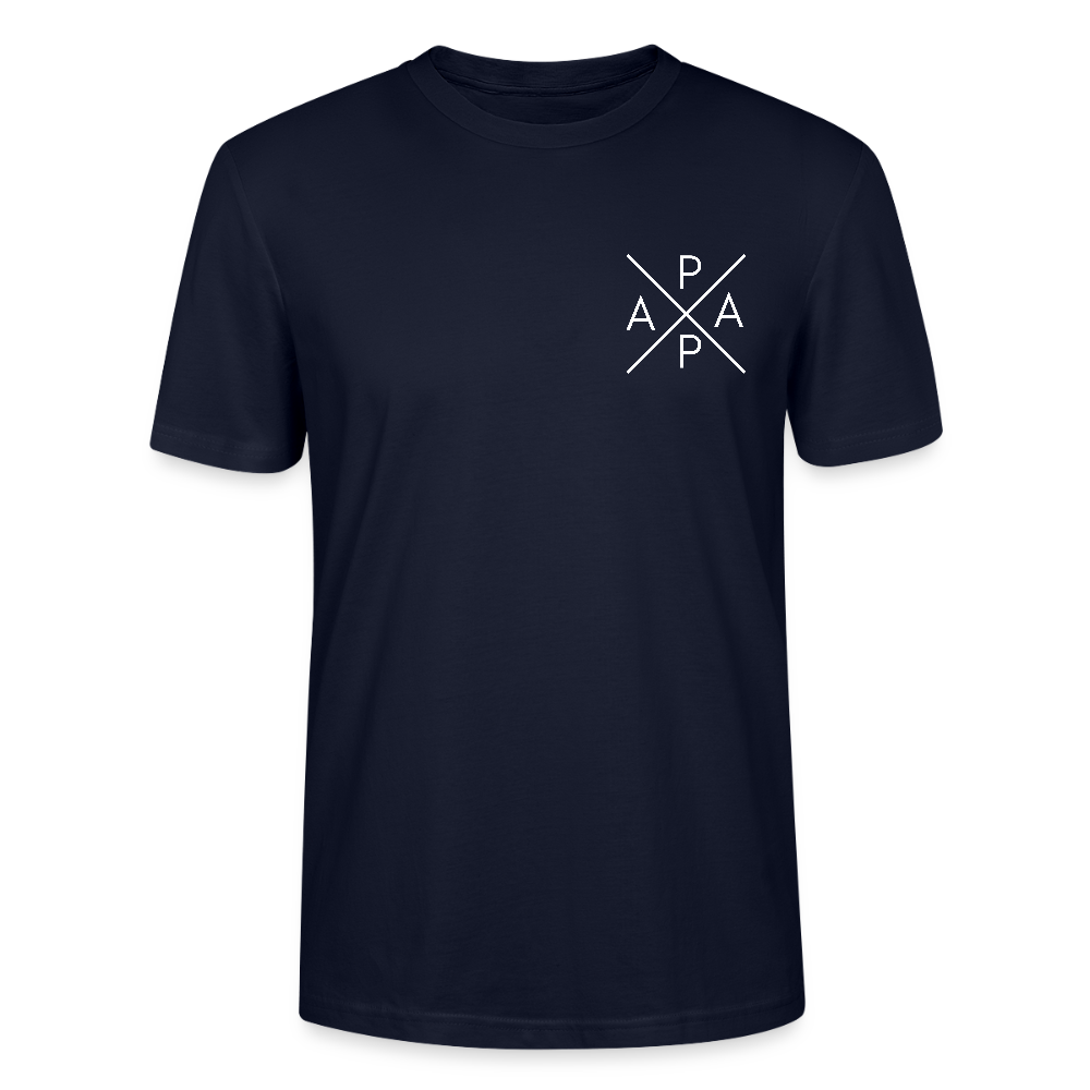 Papa - Bio Unisex T-Shirt - Navy