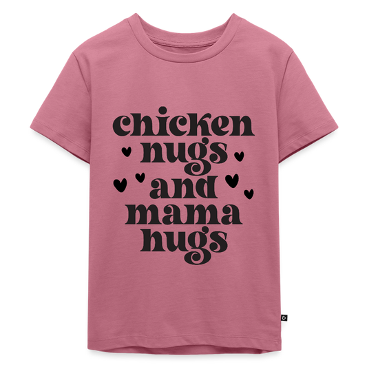 chicken Nugs - Bio Kinder T-Shirt - Mauve