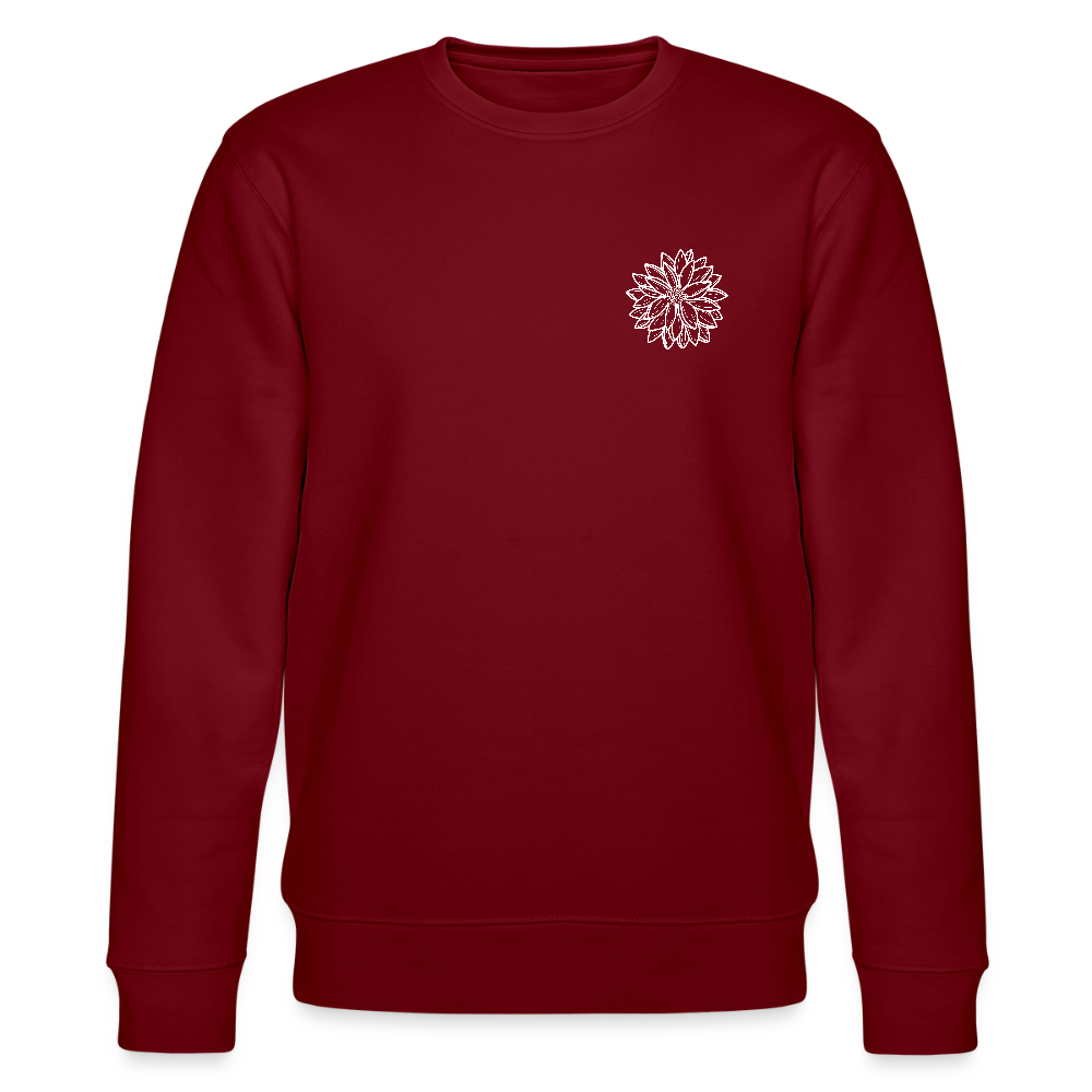 Dahlie - Bio Unisex Sweatshirt - Burgunderrot