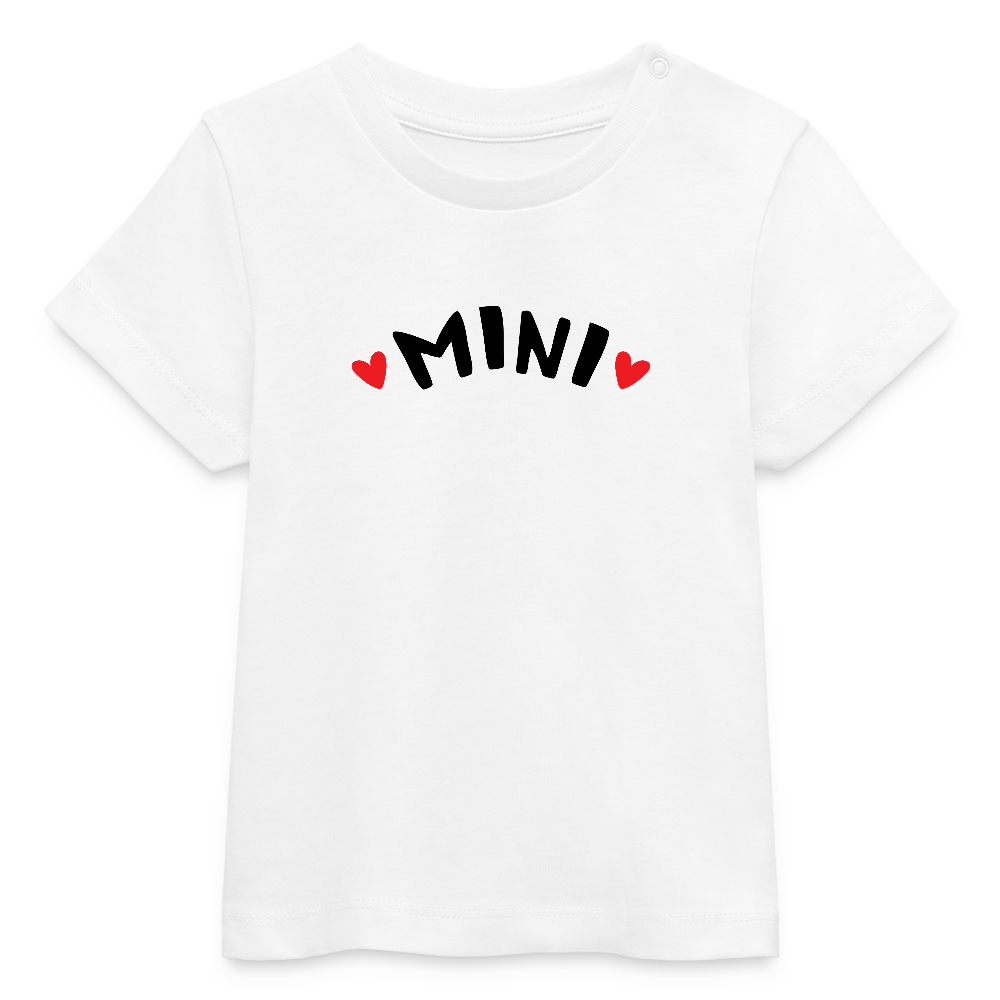 Mini - Baby Bio-T-Shirt - Weiß