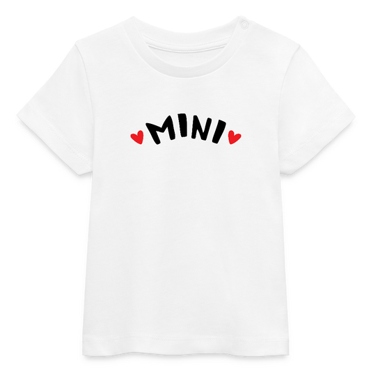 Mini - Baby Bio-T-Shirt - Weiß