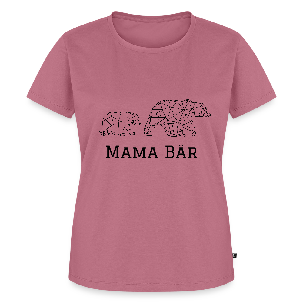 Mama Bär - Bio Frauen T-Shirt - Mauve