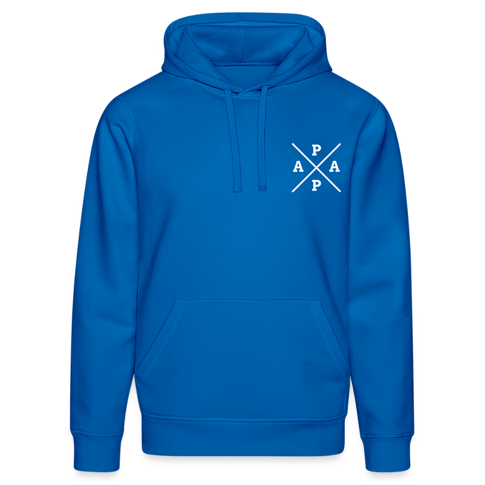 Papa - Bio Unisex Hoodie - Königsblau