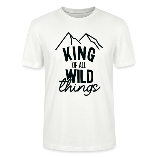 King of all wild things - Bio Unisex T-Shirt - Weiß