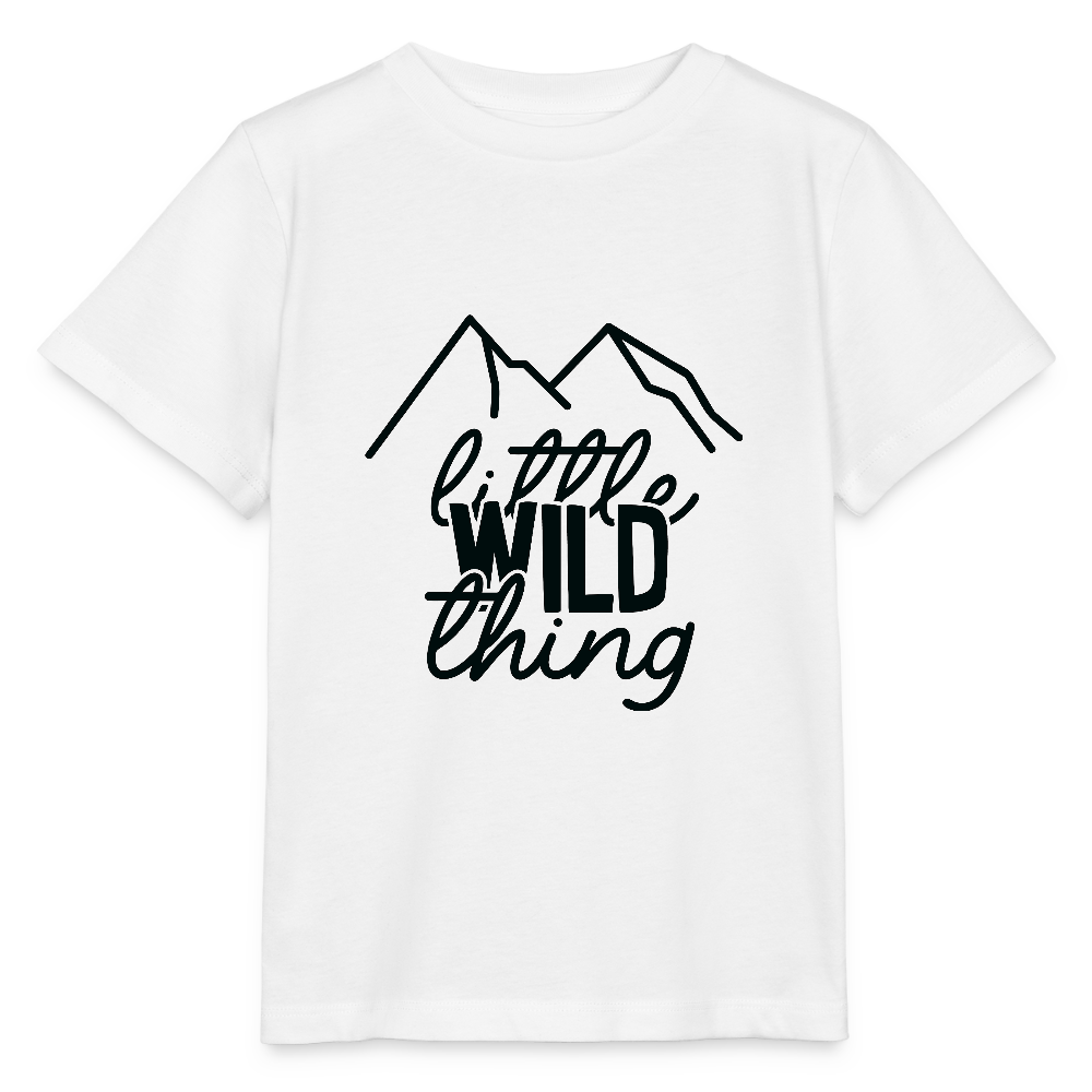 little wild thing - Bio Kinder T-Shirt - Weiß