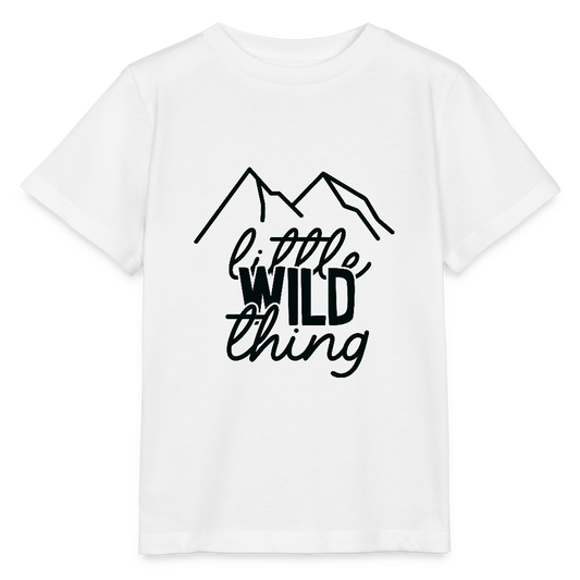 little wild thing - Bio Kinder T-Shirt - Weiß