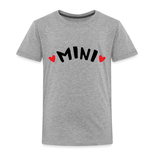Mini - Kinder T-Shirt - Grau meliert