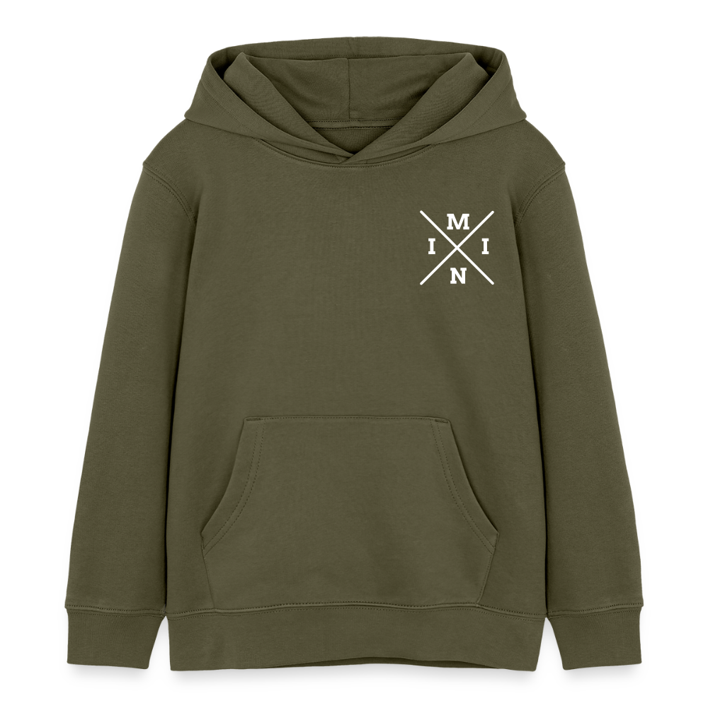 Mini - Kinder Bio-Hoodie - Khaki