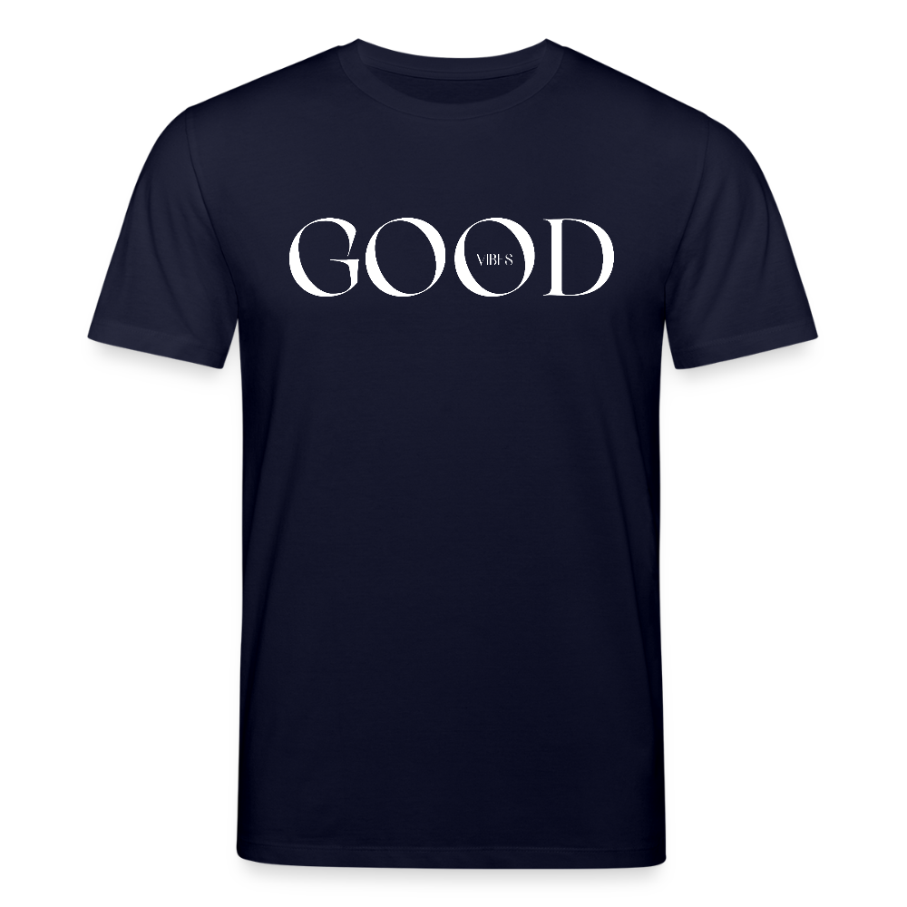 Good Vibes - Bio Unisex T-Shirt - Navy