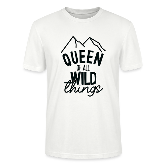 Queen of all wild things - Bio Unisex T-Shirt - Weiß