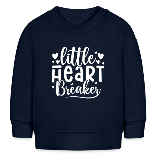 little heart Breaker - Baby Bio Pullover - Navy