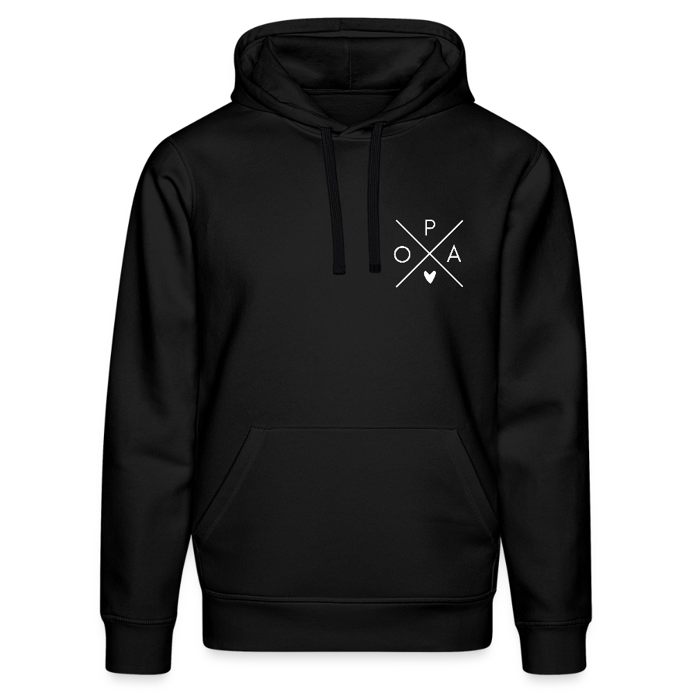 Opa - Bio Unisex Hoodie - Schwarz