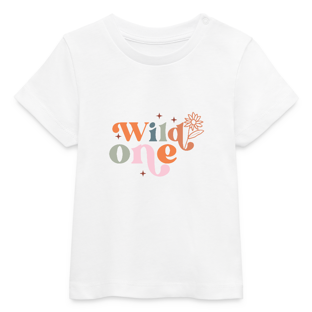 wild one - Bio Baby T-Shirt - Weiß