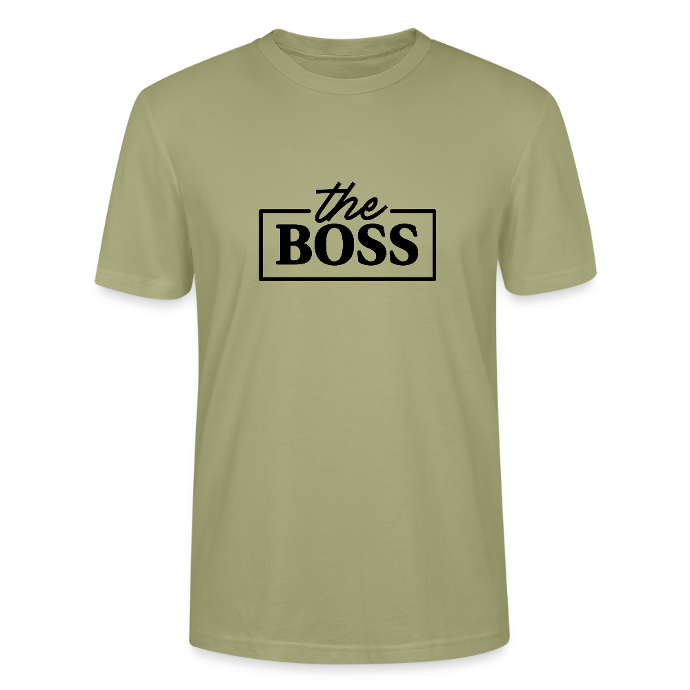 the Boss - Bio Unisex T-Shirt - Nebelgrün