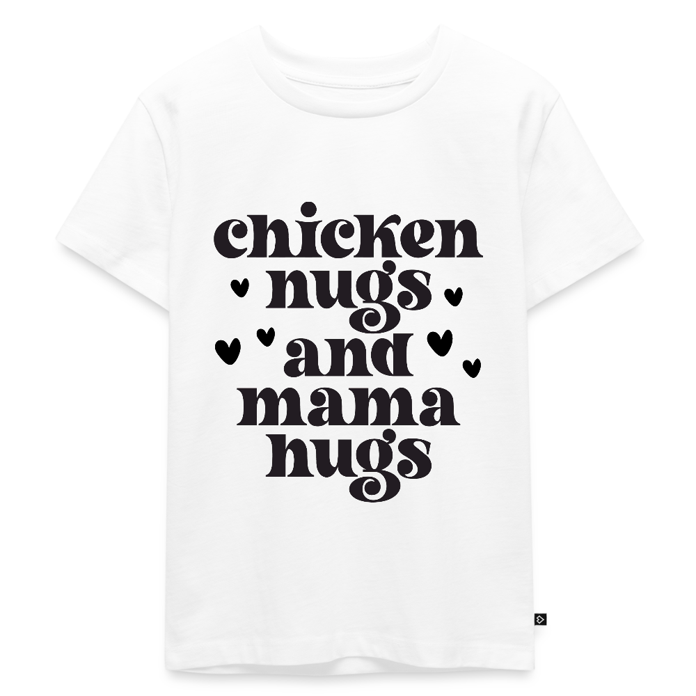 chicken Nugs - Bio Kinder T-Shirt - Weiß