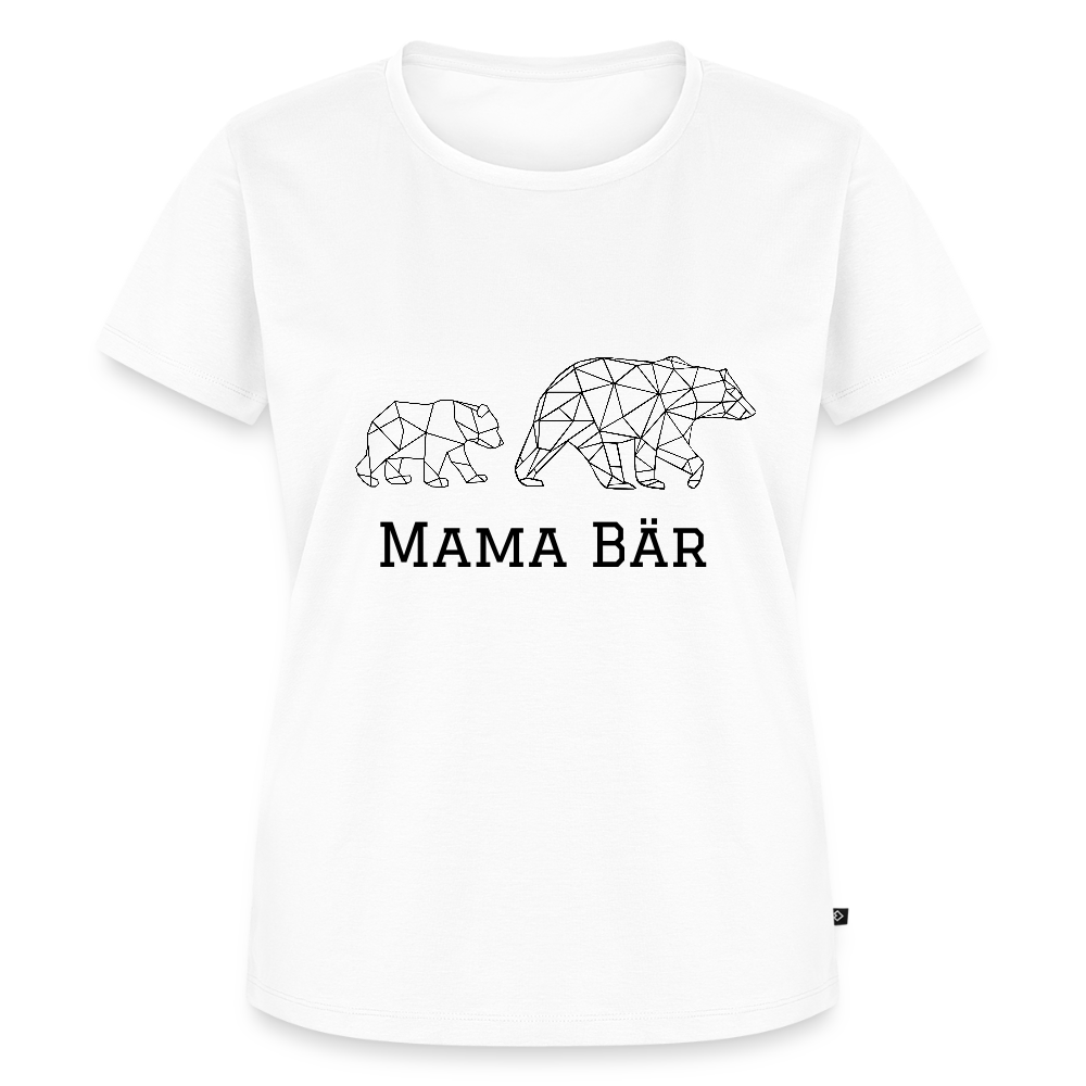 Mama Bär - Bio Frauen T-Shirt - Weiß