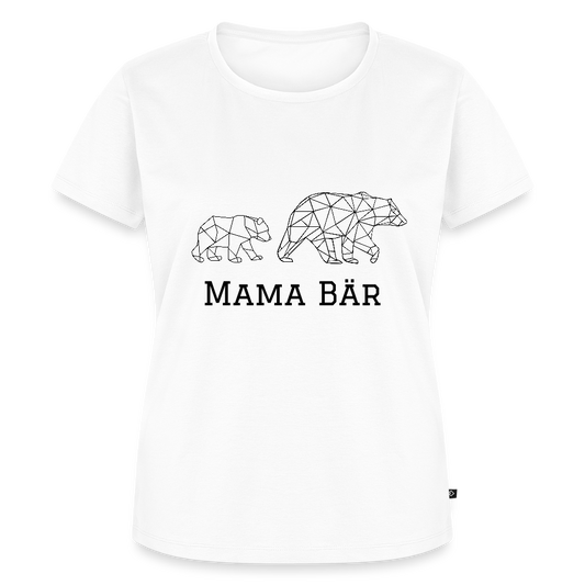 Mama Bär - Bio Frauen T-Shirt - Weiß