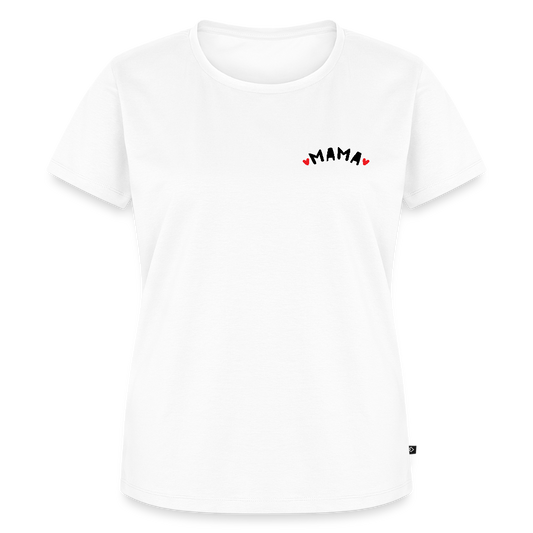 Mama - Frauen Bio T-Shirt - Weiß