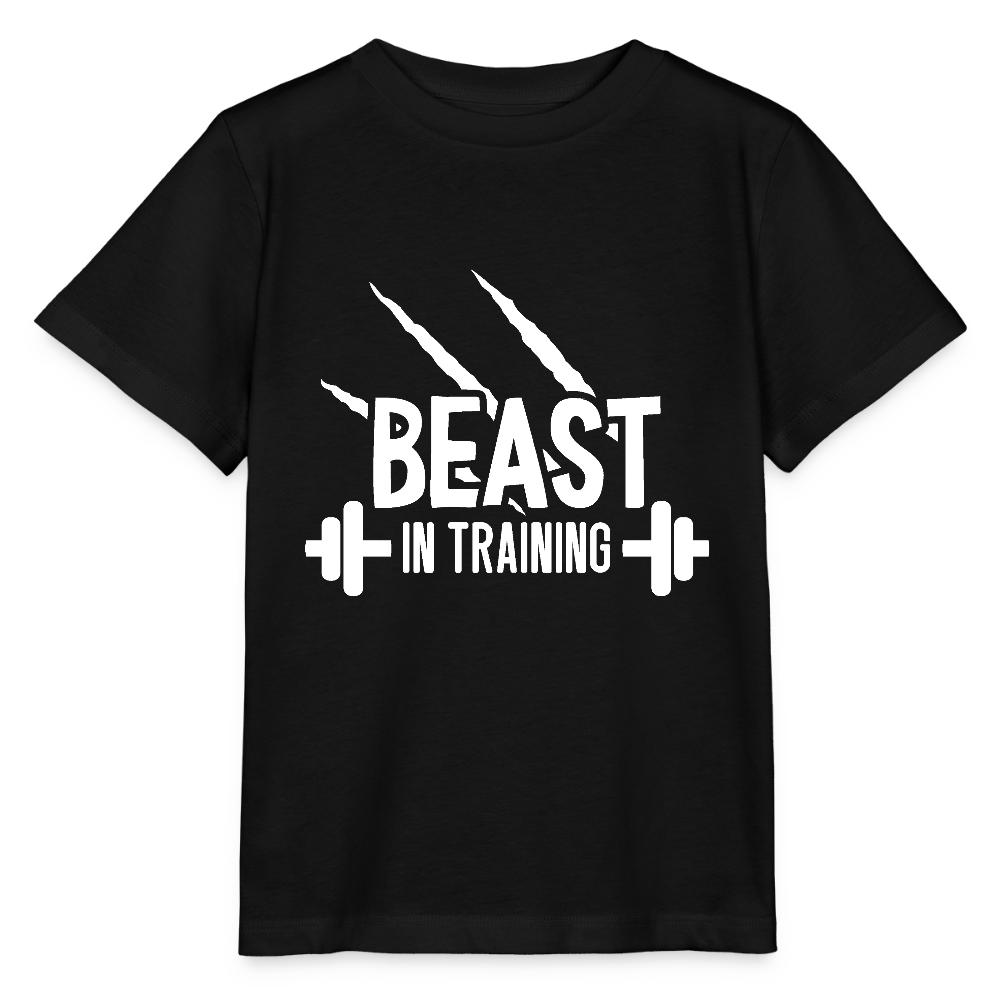 Beast in Training - Bio Kinder T-Shirt - Schwarz
