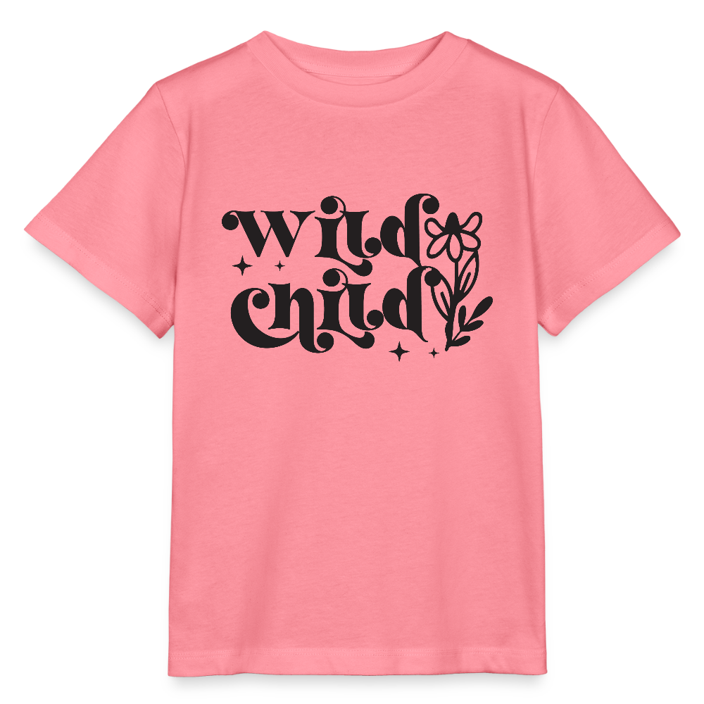 wild child - Bio Kinder T-Shirt - Pink 