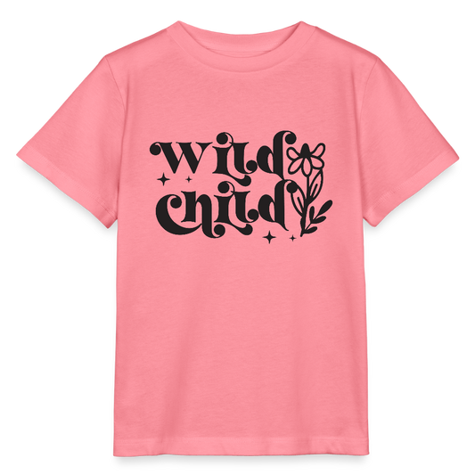 wild child - Bio Kinder T-Shirt - Pink 