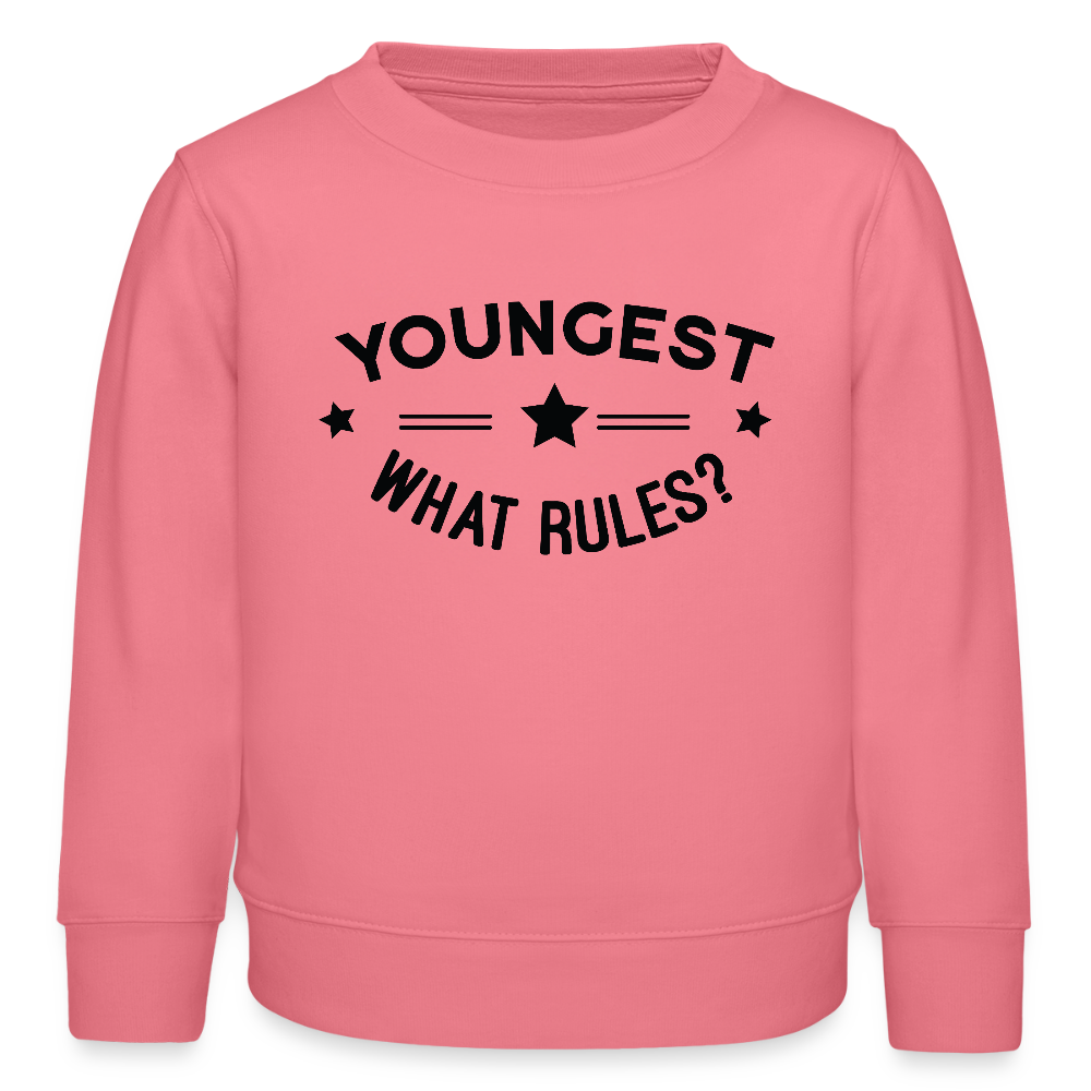Youngest - Bio Kinder Sweatshirt - Pink 