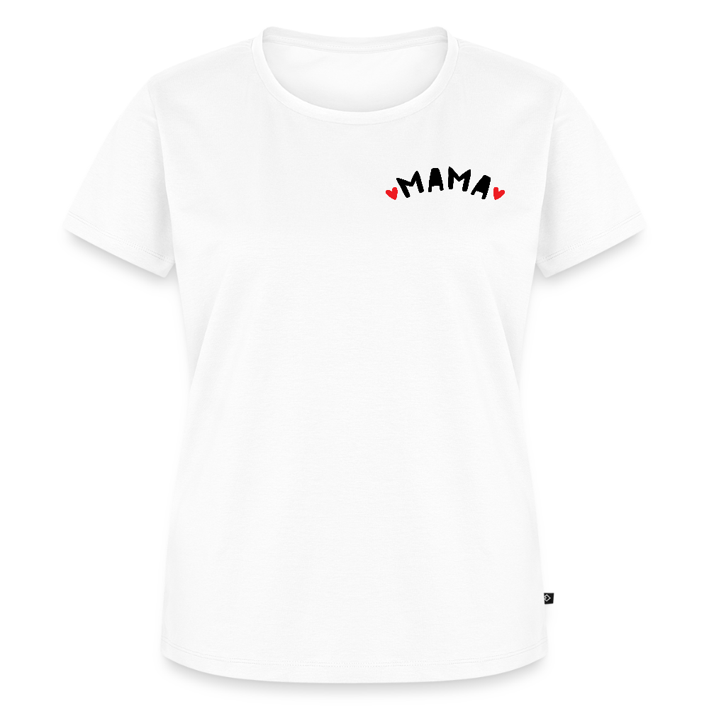 Mama - Frauen Bio T-Shirt - Weiß