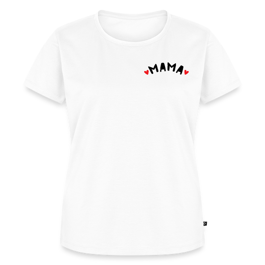 Mama - Frauen Bio T-Shirt - Weiß