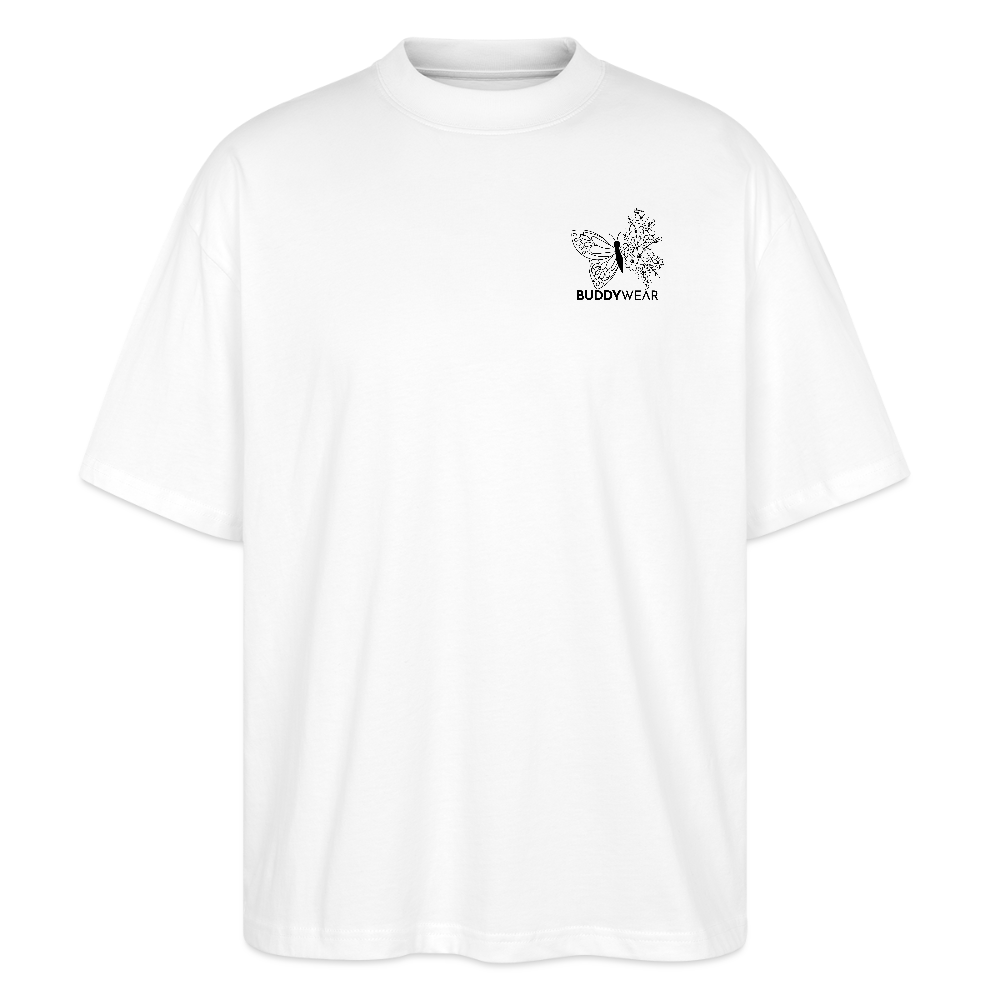Be Kind Unisex Oversize Bio-T-Shirt - Weiß