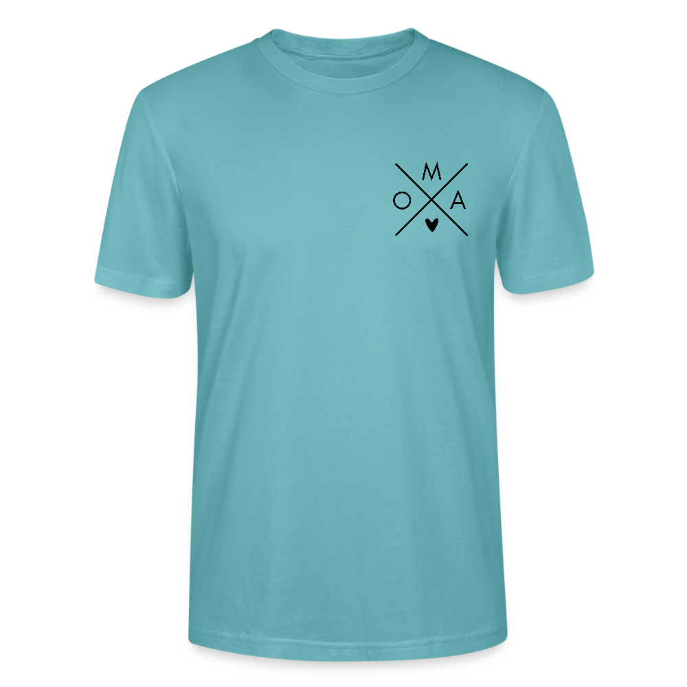 Oma - Bio Unisex T-Shirt - Pastelltürkis