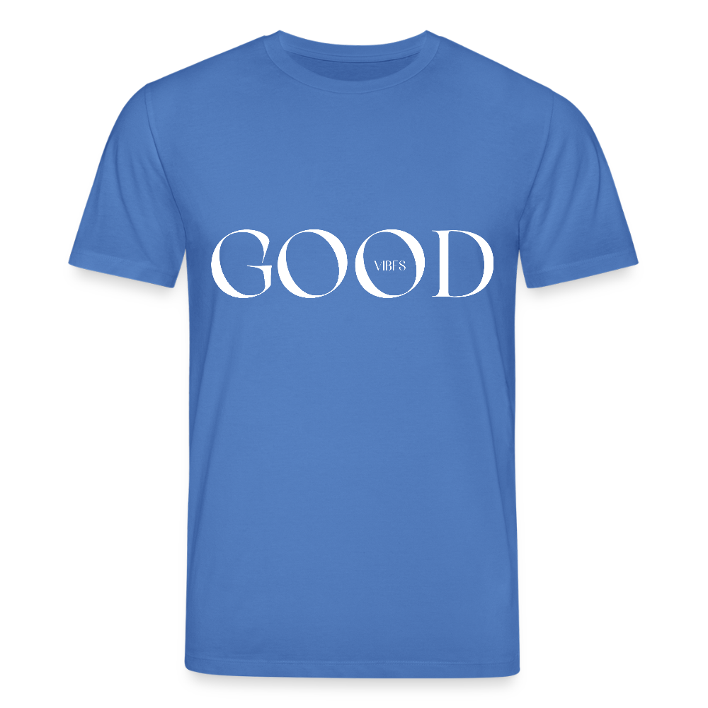 Good Vibes - Bio Unisex T-Shirt - Achtsames Blau
