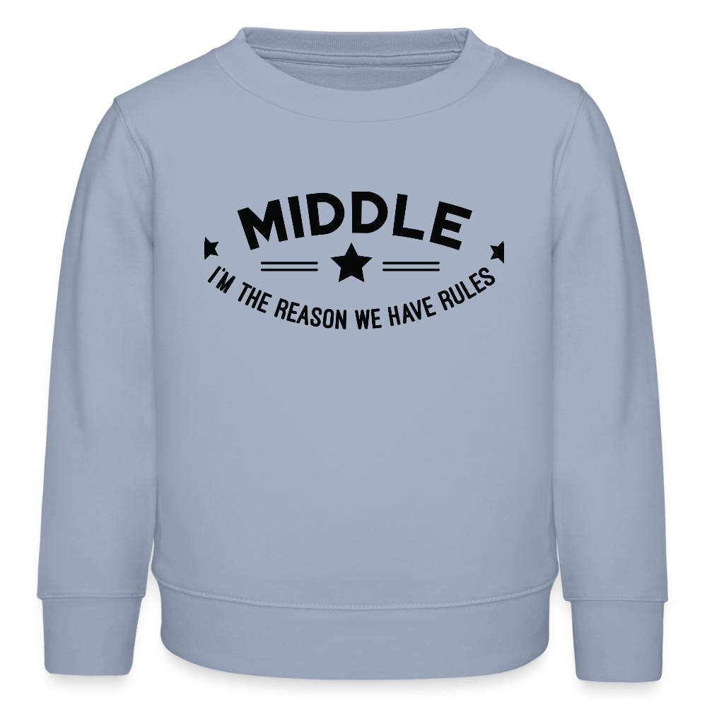 Middle - Bio Kinder Sweatshirt - Lavendel-Violett