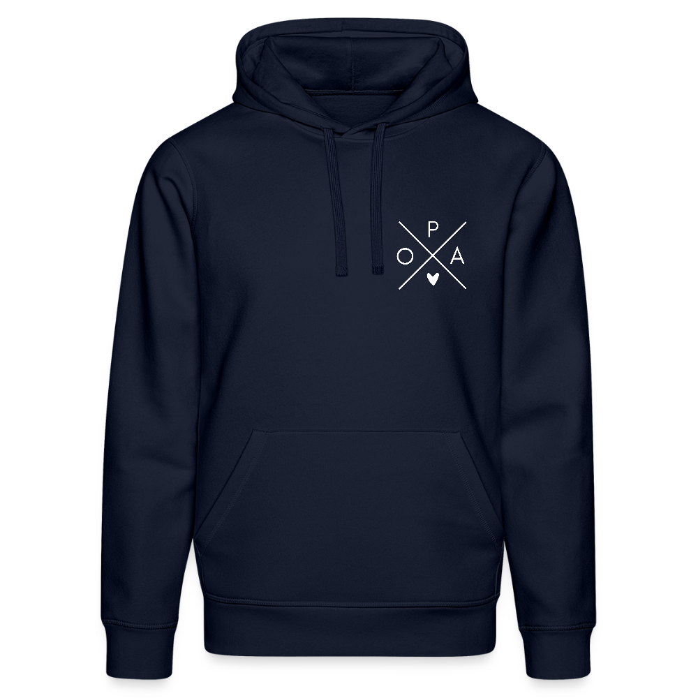 Opa - Bio Unisex Hoodie - French Navy