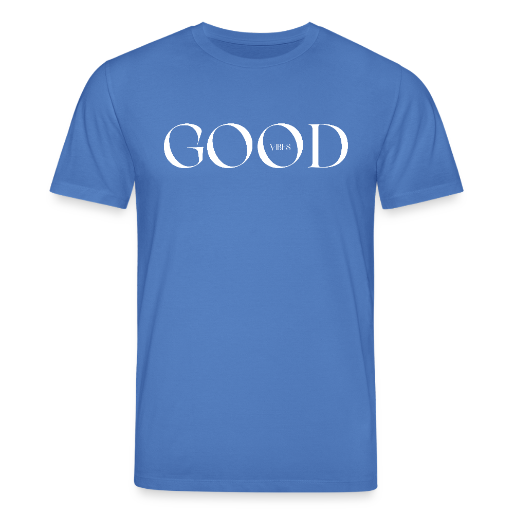 Good Vibes - Bio Unisex T-Shirt - Achtsames Blau