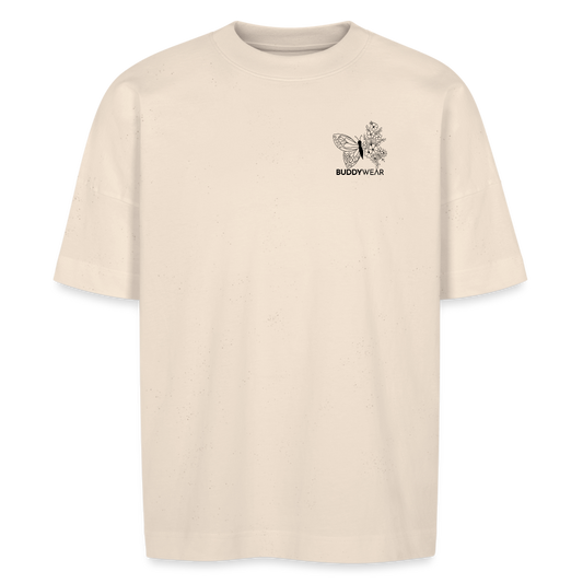 Be Kind Unisex Oversize Bio-T-Shirt - Naturweiß