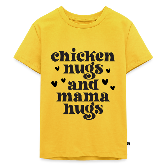 chicken Nugs - Bio Kinder T-Shirt - Gelb