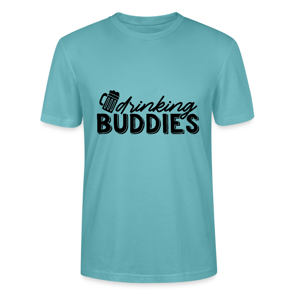 drinking Buddies - Bio Unisex T-Shirt - Pastelltürkis