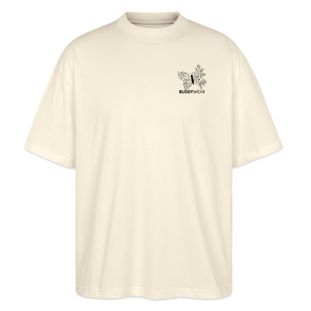 Be Kind Unisex Oversize Bio-T-Shirt - Weißgrau