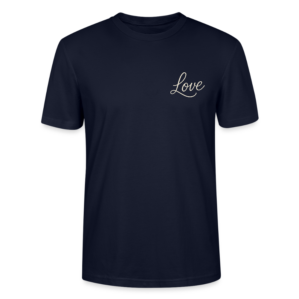 Love - Bio Unisex T-Shirt - Navy