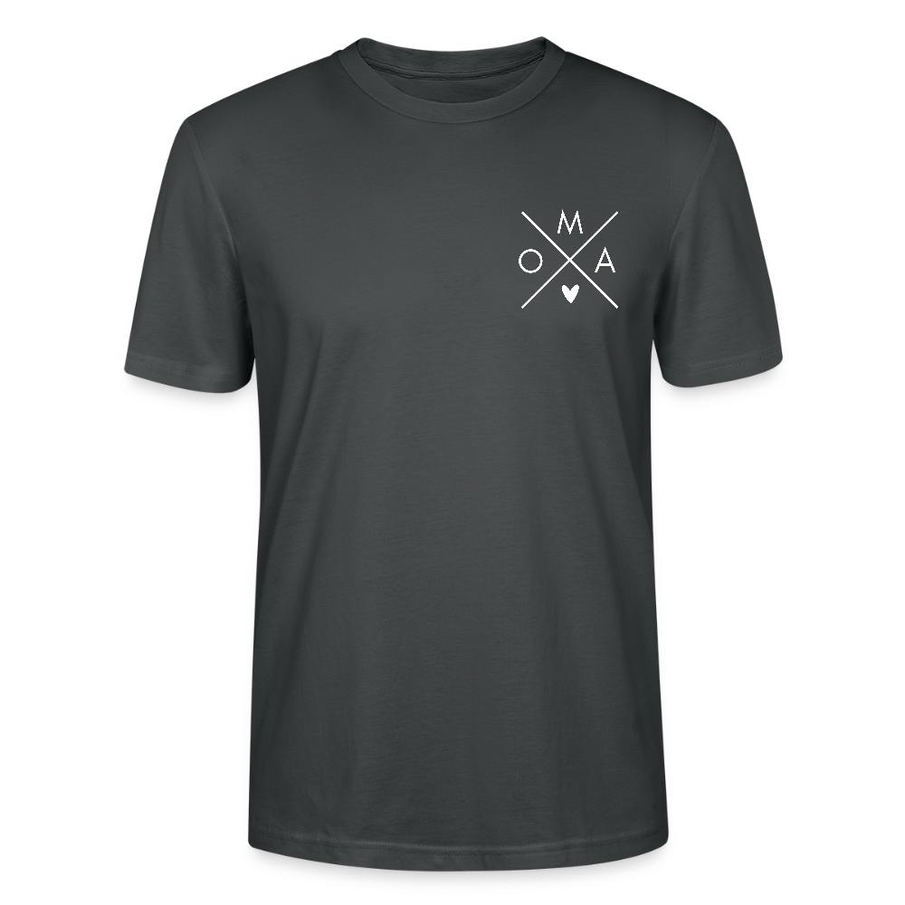 Oma  - Bio Unisex T-Shirt - Anthrazit