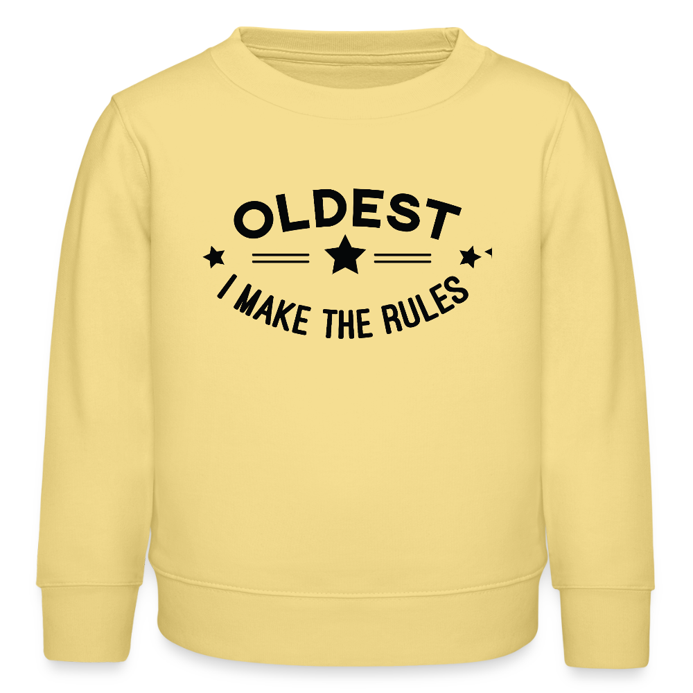 Oldest - Bio Kinder Sweatshirt - Gelb Viva 
